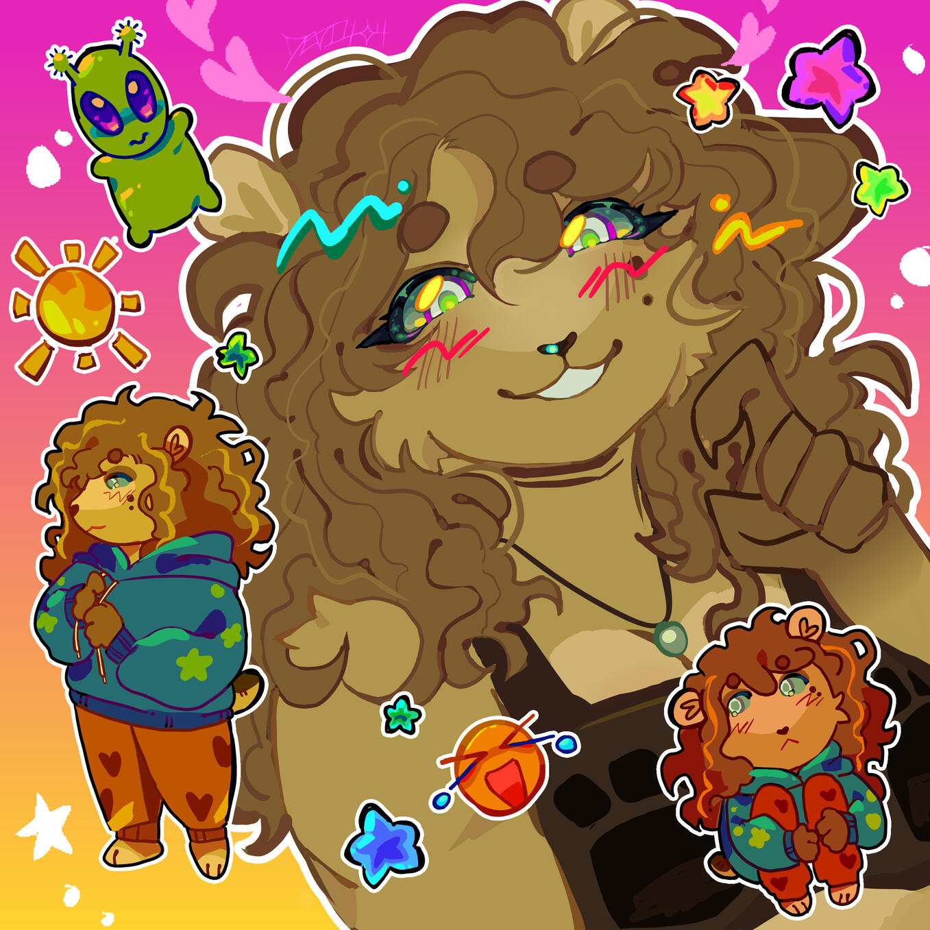 Bust $45 (+chibis) $85: gift for Cactipee